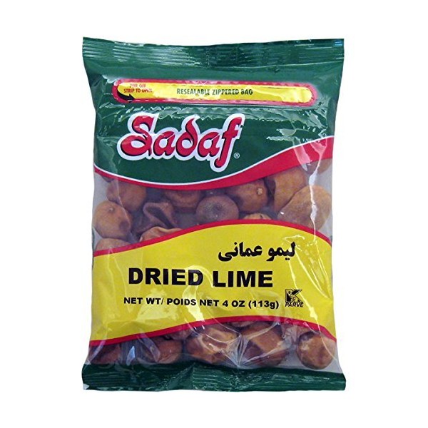 Sadaf Dried Lime Whole (Small) - Limu Amani, 4 oz