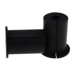 Nihfien Starlink Cable Routing Kitfor 1 Inch Wall Hole, 2 Pcs Starlink Silicone Wall Bushing Grommets, Wall Sleeves Pass Through Ethernet Cables Mount for Wire Organizer Accessories (Black)