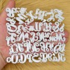 Uppercase & Lowercase Alphabet Metal Cutting Dies Set, Paper Crafts,