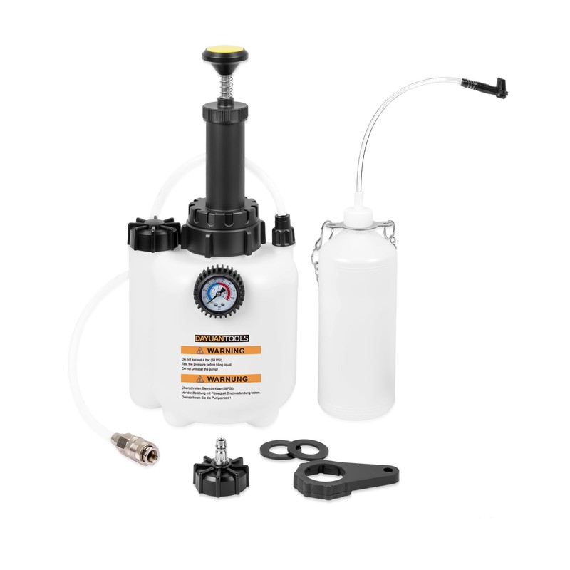 DAYUAN 3L Hand Brake Fluid Bleeder Bleeding One Man Tool