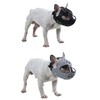 Dog Muzzle for Short Snout Dogs Breathable Holes Prevent Biting