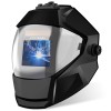 TRQWH Panoramic Welding Helmet with Auto Darkening and 3/Pack Lens