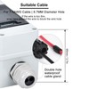 2P Miniature Circuit Breaker IP65 Waterproof Disconnect Switch for Solar