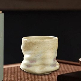 WeiLaiKeQi Tea Cup Chinese Coffee Cup Restaurants Vintage Housewarming Gift Decorative Cafes Teacup, White