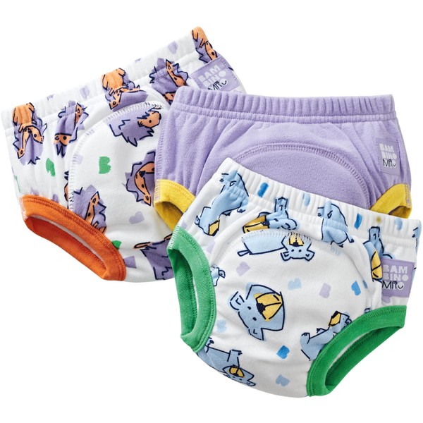 Bambino Mio Unisex Baby Reusable Potty Training Pants for Boys and Girls, Multicoloured, 2-3 Years, multicoloured