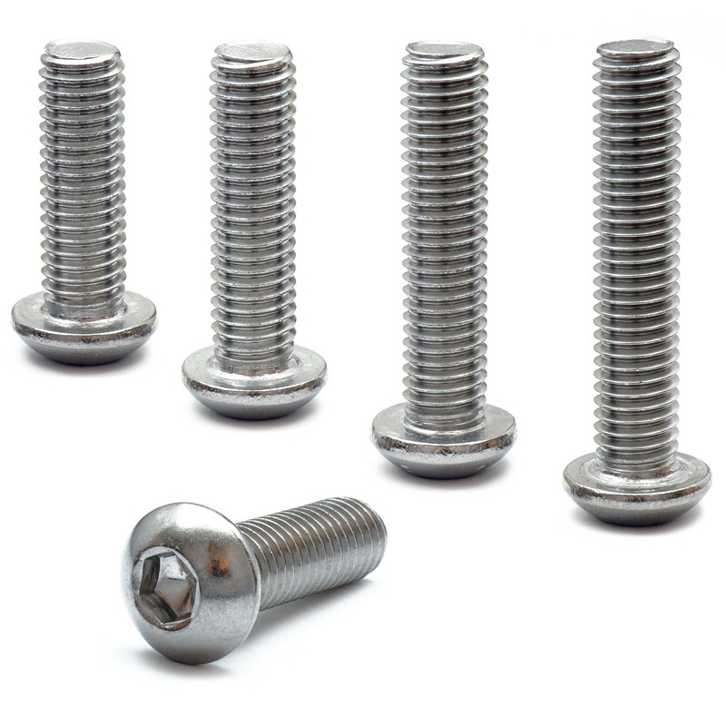 MonsterBolts - #10-32 x 1 Button Head Socket Cap Screws,