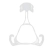 Plastic Nasal Mask Replacement Frame Breathing Machine Accessory for Mirage