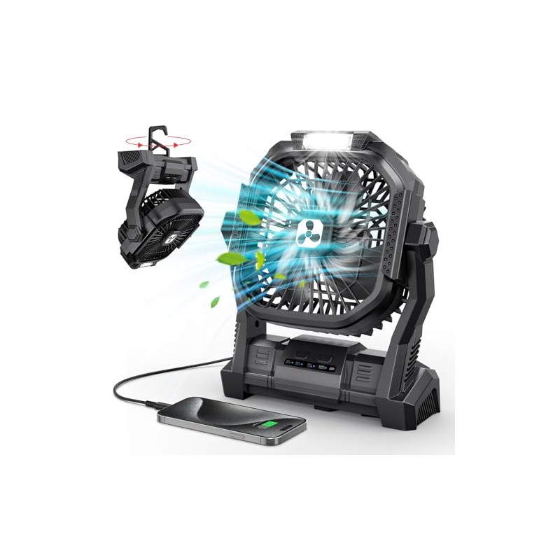 ONLYNEW Portable Fan Rechargeable 20000mAh