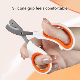 Pet Nail Clippers with Circular Cut Hole and Grooming Kit,2-in-1 Professional Pet Grooming Tools .,Cat & Dog Nail Trimming/Fur Grooming,Ideal for Multi-Pet Homes & Professional Groomers