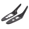 car-attention Carbon Fiber ABS Window Lift Switch Button Panel Cover