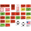Tabbies Shipping & Handling Labels Red, White & Blue, 2"W