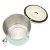 Coffee Canister Mint Green Food Grade Stainless Steel Airtight Coffee