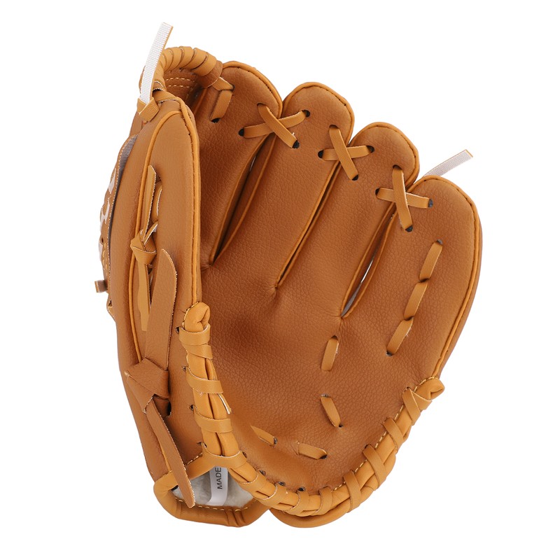 Baseball Glove Ergonomic PU Leather Baseball Mitts Softness Professional Baseball