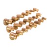 Threaded Brass Pipe 90 Degree Connectors, BSP Male Female Thread