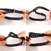 4pcs Snowshoe Straps, 9x0.8 Inch Snowboard Binding Straps Adjustable Ski
