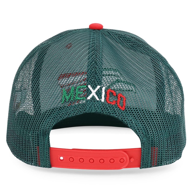 Trendy Apparel Shop XXL Hecho En Mexico Eagle 3D Gorra
