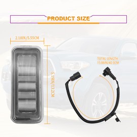 Truck Bed LED Lights Trunk Lighting Kit, Compatible with Newer Toyota Tacoma 2020 2021 2022 2023, OEM Replaces# PT857-35200 84267-0C020 90080-87026