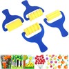Drawing Sponge Roller Brush Roller,4Pcs Drawing Sponge Roller Paint Graffiti