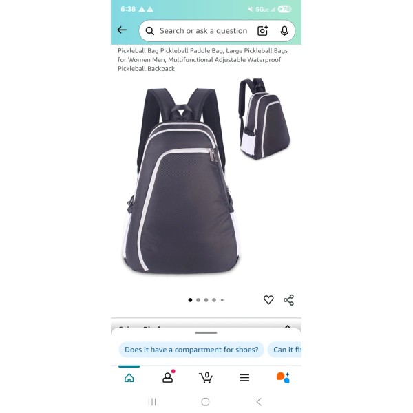 Spoengru Pickleball Backpack