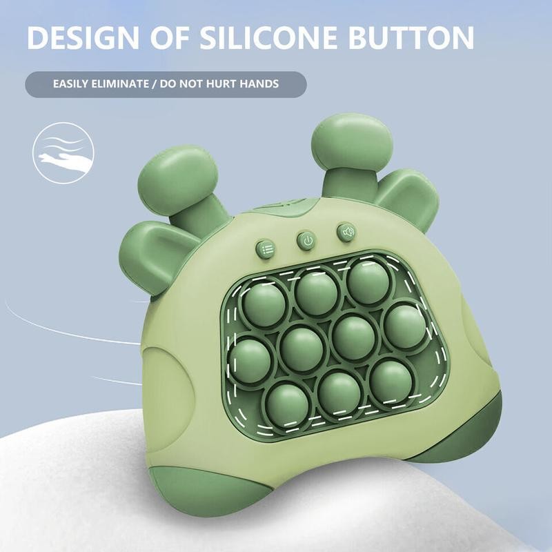 Pop it Fidget Toy Fast Push Game Decompression Toy (Batteries