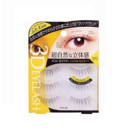 Cozy 3D Eyes Eyelash 09 Clear Accent (2TE6309)