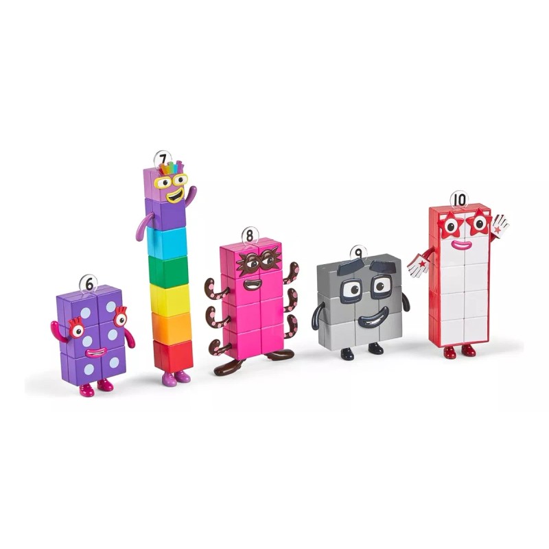 Hand2mind Set Numberblocks Hand2mind Amigos Del 6 Al 10 Coleccionables