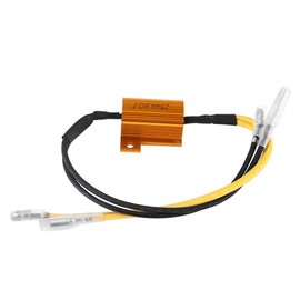 KIMISS Resistance Indicator 25 W 6.8ΩJ LED Indicator Resistor 12 V Motorcycle LED Indicator Light Load Resistor Fix Error Flash Controller LED Indicator Light Load Resistor, Popular
