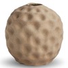Cooee Design - Vase, Flower Vase - Seedpod - Ceramic - Walnut / Beige - (Diameter x Height) 14 x 14 cm
