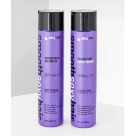 Sexy Hair Smooth Sexy Hair Smoothing Conditioner & Shampoo Duo - 10.1 Oz