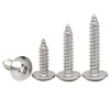 HAISHANG Pack of 20 Wood Screws Self Tapping Phillips Round
