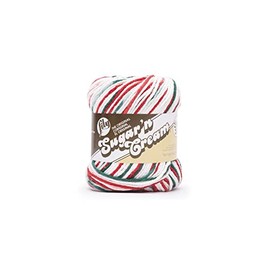 Lily Sugar'n Cream Yarn Ombres Super Size-Mistletoe -102019-19511