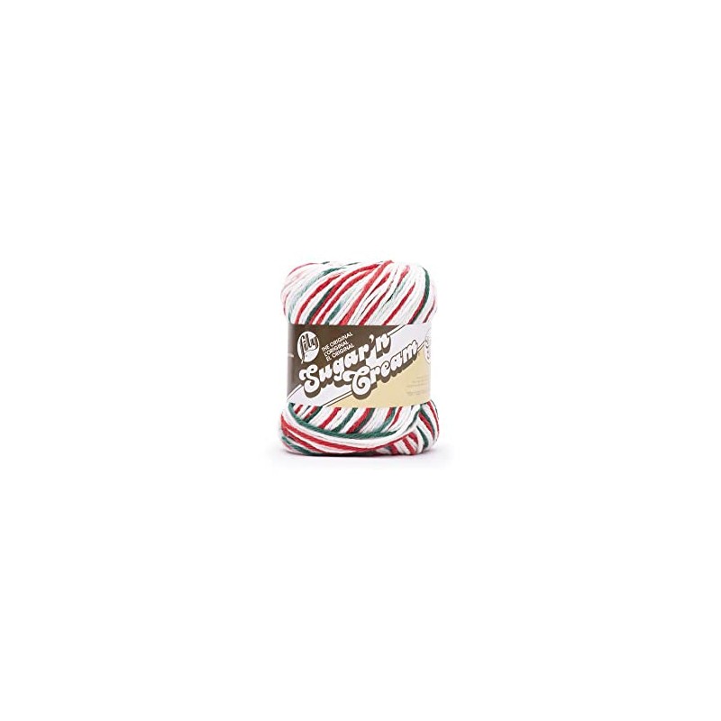 Lily Sugar'n Cream Yarn Ombres Super Size-Mistletoe -102019-19511