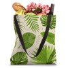 Tropical Leaves, Monstera Tote Bag