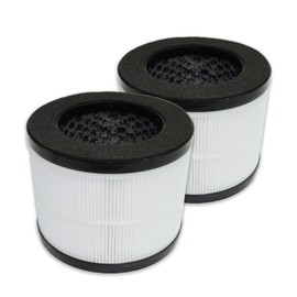 PUREBURG Replacement Filter Compatible with Okaysou Airmic4S Air Purifier,2-Pack H13 HEPA 4-Stage Filtration Activated carbon Air Clean Dust VOCs