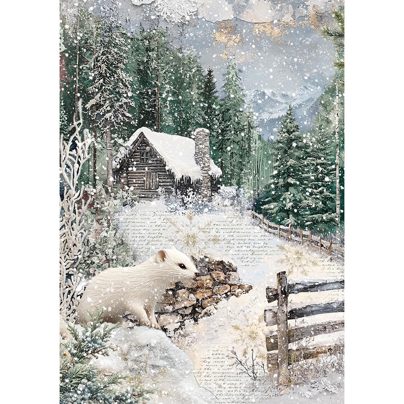 Ciao Bella A5 Rice Paper Art Set - 8 Sheets