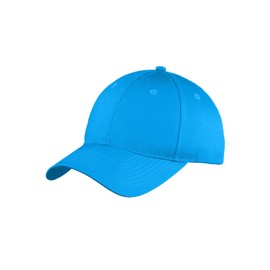 Port & Company Six-Panel Unstructured Twill Cap>One Size Sapphire C914