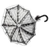 Wedding Lace Umbrella, Bridal Lace Umbrella, Graceful Office for Home(Black)