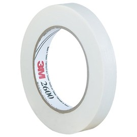 3/4" x 60 yds. 3M™ 2600 Masking Tape 4.4 Mil 12 Rls/Case