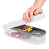 Progressive 6752125 Prepworks Gray & White Plastic Food Chopper -