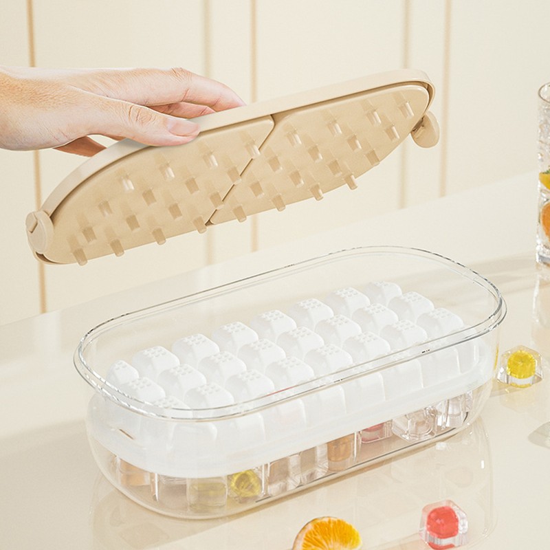 32 Grids Silicone Ice Cube Tray Food Grade Square Easy