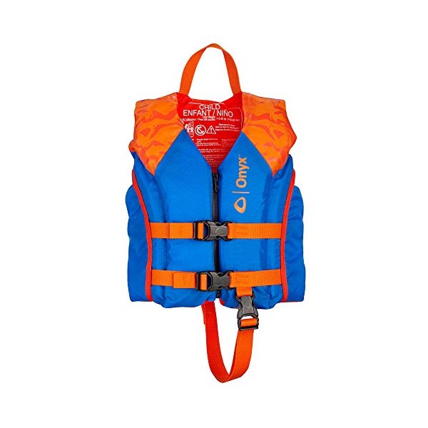 ONYX All Adventure Child Paddle & Water Sports Life Jacket, Orange