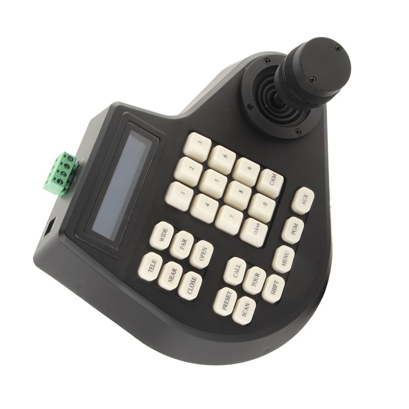 PTZ Pan Tilt Keyboard Controller Analog Coaxial Dome Camera Controller