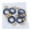 Puruoda Set of 6 Fuel Injector Line Passthrough Seals Compatible