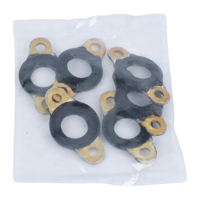 Puruoda Set of 6 Fuel Injector Line Passthrough Seals Compatible