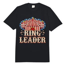 Circus Party Gift Clown Lion Fire Ring Acrobat Funny Comfort Colors Adult Heavyweight T-Shirt