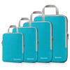 Gonex Compression Packing Cubes Extensible Organizer Bags For Travel Suitcase