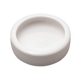 Reptile Food Water Dish Worm Bowl Mealworm Feed Feeder Mini Reptile Food Bowl Ceramics Made (L)