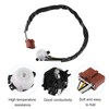 X AUTOHAUX Ignition Start Switch Ignition Key 35130-S84-305 for Honda