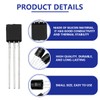 Innfeeltech 50 Pcs BJT Power Transistors Values S9018 NPN Power