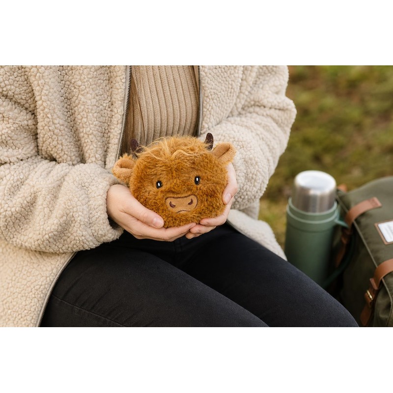 Puckator Highland Coo Plush Hand Warmer
